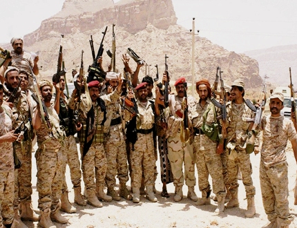 أفراد من الوحدات العسكرية والأمنية في مواقع المعارك